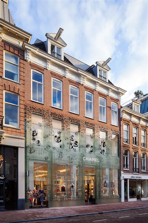 chanel store glass bricks floor plans|mvrdv Chanel.